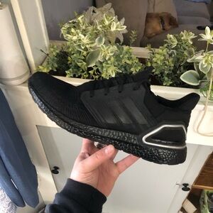 Adidas Ultraboost 20 Men's Running Shoe - Black Silver size 12